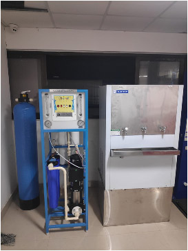 Commercial RO +SS Cooler with Hot, Cold & Norm