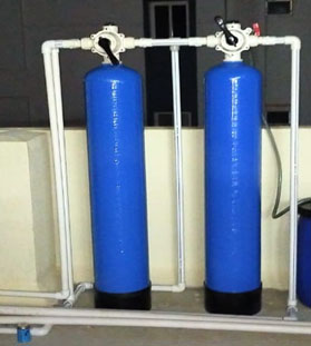 FILTER+SOFTENER PLANT 2000 LPD